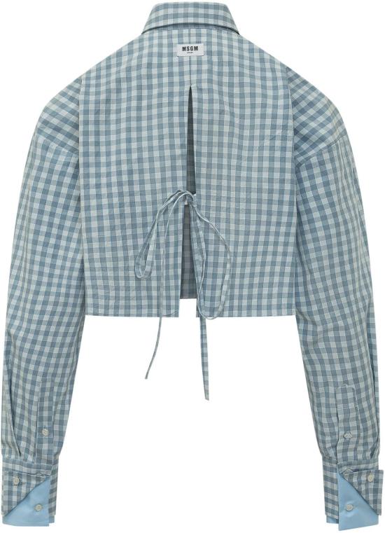 26SS 엠에스지엠 셔츠 4041MDE12Y26710884 LICHTBLUE - MSGM