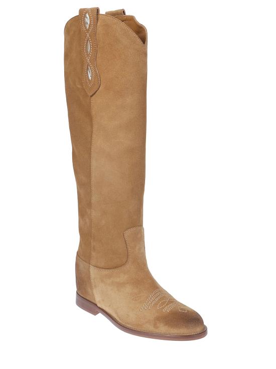 26SS 비아로마 부츠 4666 VELOURMARTORA Marrone - VIA ROMA