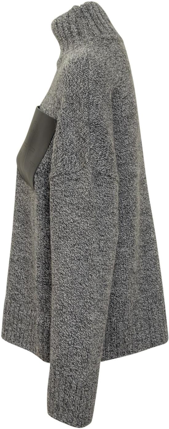 25FW JW앤더슨 터틀넥 KW1292YN0367929 GREY - JW ANDERSON