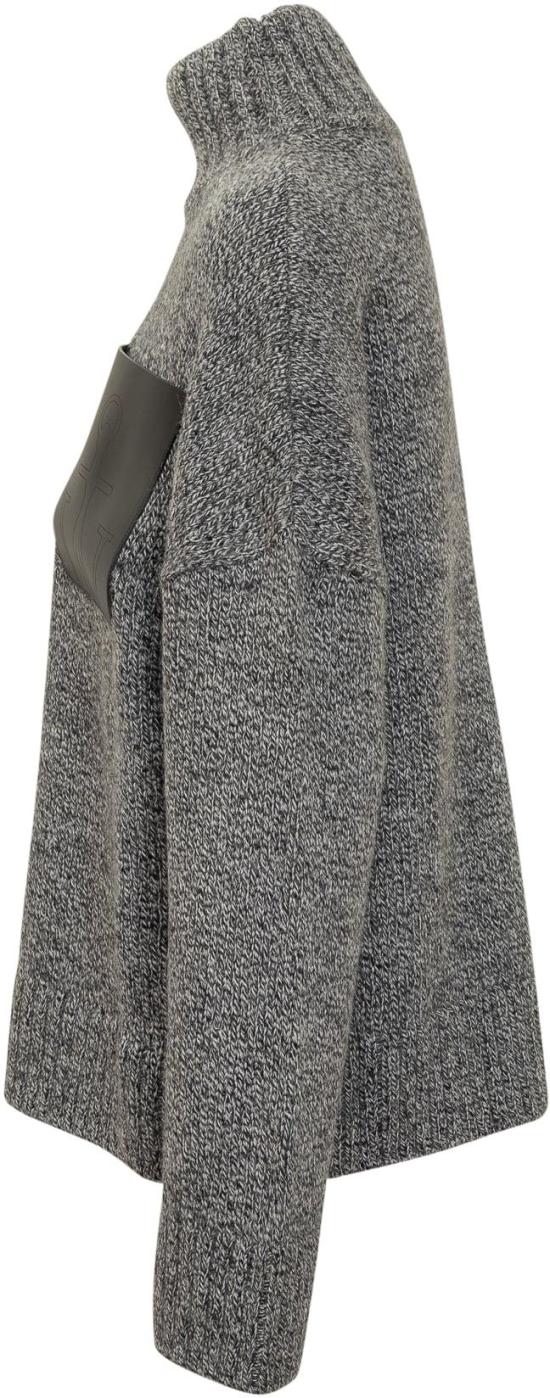25FW JW앤더슨 터틀넥 KW1292YN0367929 GREY - JW ANDERSON