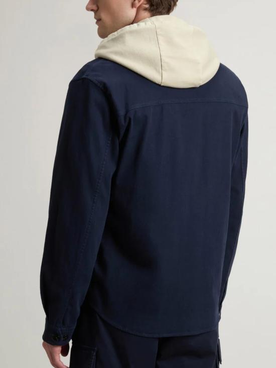 26SS 울리치 긴팔 셔츠 CFWOOS2036MR UT52883989 Blu - WOOLRICH