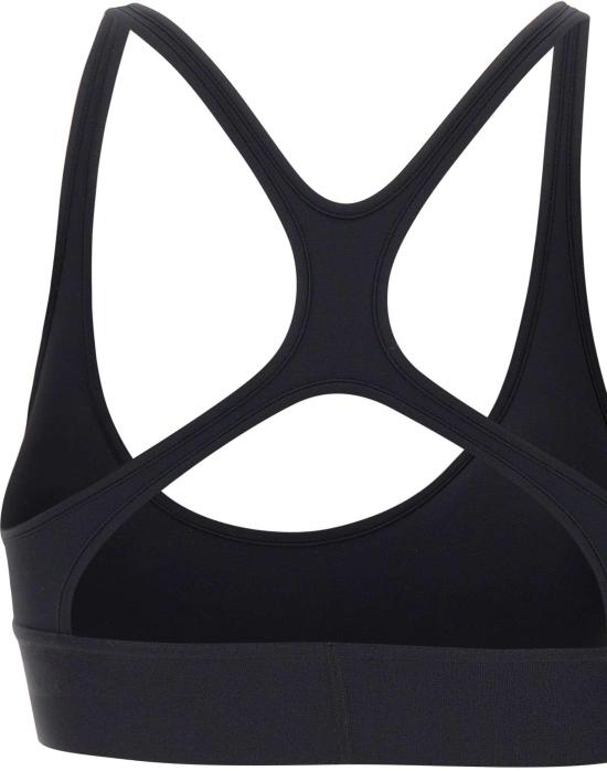 26SS 디젤 로고 마이크로파이버 스포츠 브라 A182770PLAR9XX BLACK - DIESEL