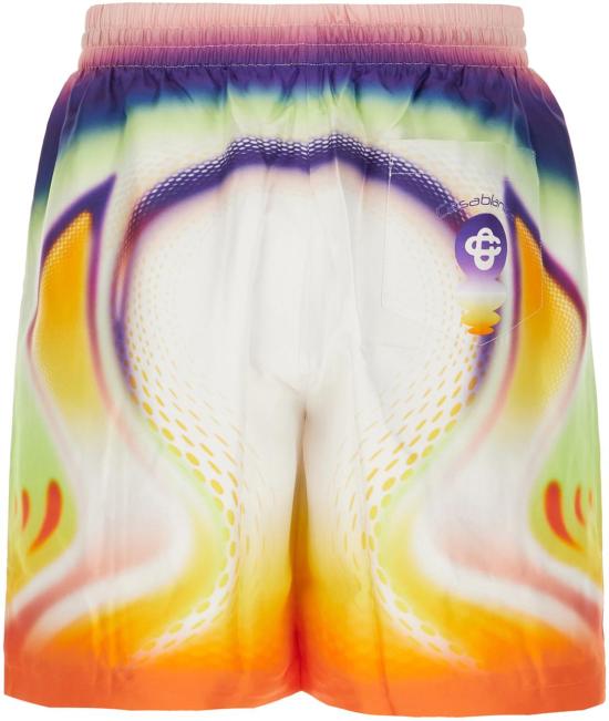 26SS 카사블랑카 숏팬츠 MSS26TR39901MULTICOLOR DIVERS - CASABLANCA