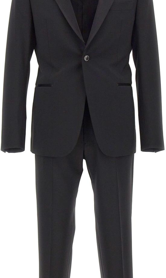 26SS 엠포리오 아르마니 수트 세트 EM002055TE19183UC001 BLACK - EMPORIO ARMANI