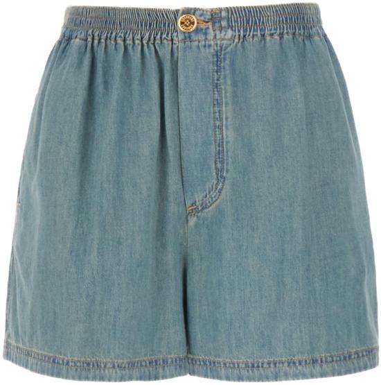  모스키노 데님 숏팬츠 03130536A0282 BLUE