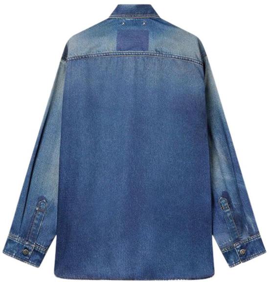 26SS 골든구스 데님 셔츠 GWP02525P00240650100 BLUE - GOLDEN GOOSE