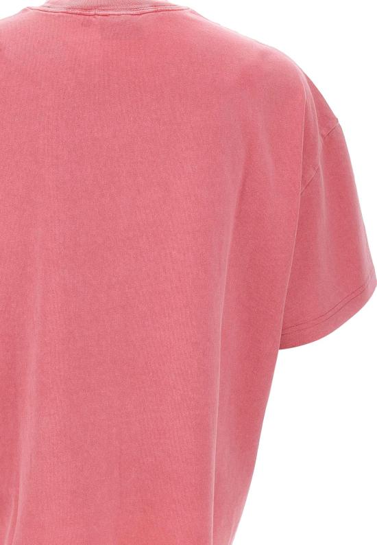 26SS 칼하트 숏슬리브 벤톤 티셔츠 I0355903IJGD PINK - CARHARTT