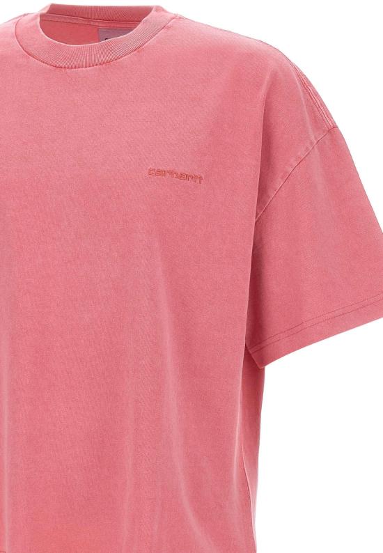 26SS 칼하트 숏슬리브 벤톤 티셔츠 I0355903IJGD PINK - CARHARTT