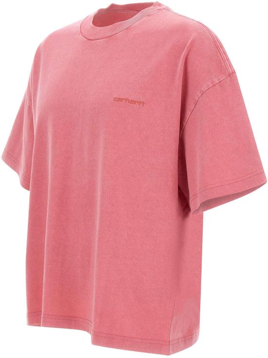 26SS 칼하트 숏슬리브 벤톤 티셔츠 I0355903IJGD PINK - CARHARTT