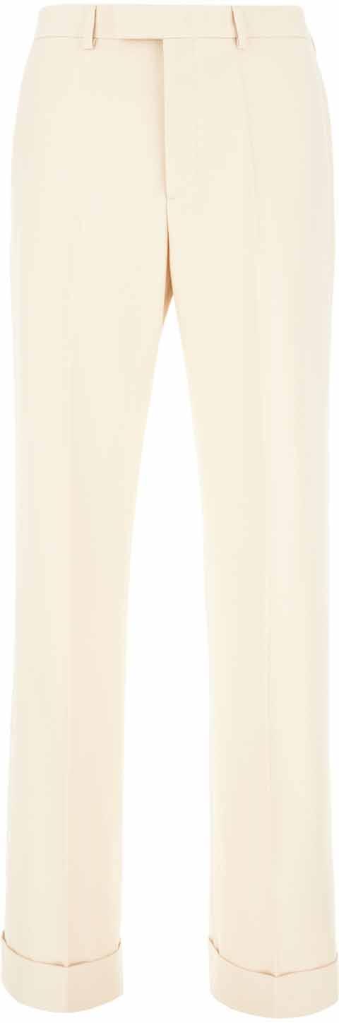 25SS 발렌티노 가라바니 스트레이트 팬츠 6V0RBM959EB581 NEUTRAAL