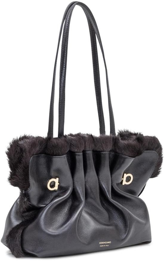 25FW 살바토레 페라가모 숄더백 21A446787848001 BLACK - SALVATORE FERRAGAMO