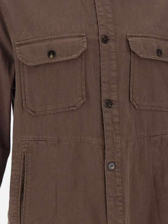 26SS 울리치 긴팔 셔츠 CFWOOS2036MR UT528810026 Marrone - WOOLRICH