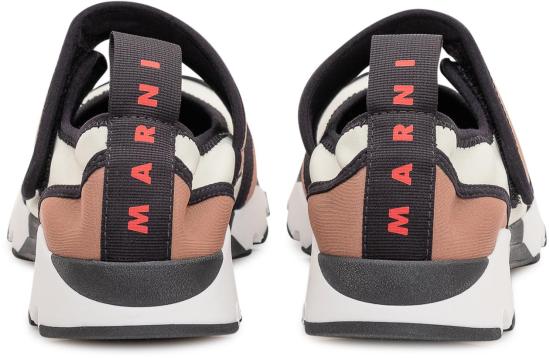 26SS 마르니 라이크라 메리 제인 스니커즈 SNZW020602P7613ZP082 PINK - MARNI