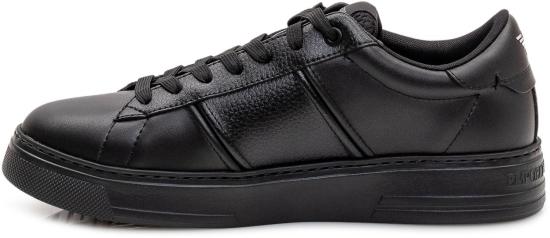 26SS 엠포리오 아르마니 스니커즈 EM003701AF18017MC005 BLACK - EMPORIO ARMANI
