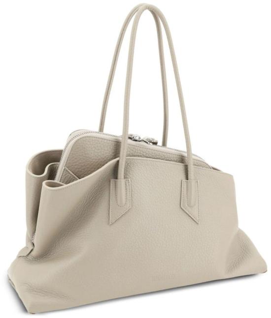 26SS 디 아티코 라 파세지아타 미디엄 탑 핸들 백 250WAH00054LBT117AA852 WHITE - THE ATTICO