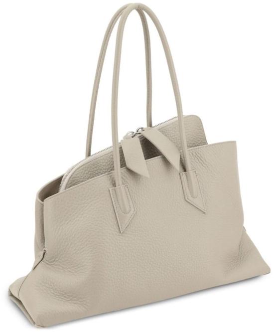26SS 디 아티코 라 파세지아타 미디엄 탑 핸들 백 250WAH00054LBT117AA852 WHITE - THE ATTICO