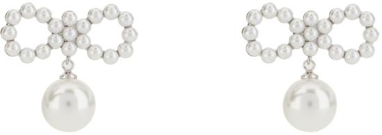 26SS 셀프 포트레이트 이어링 SS26606EPPEARL WHITE