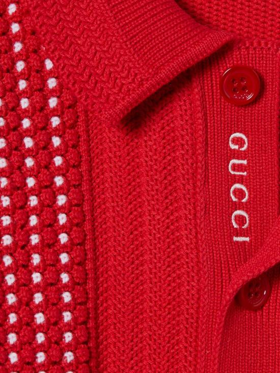 26SS [키즈] 구찌 가디건 851150 XKFD96030 Red - GUCCI