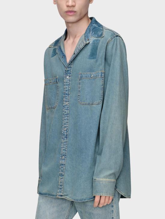 26SS 마르지엘라 데님 셔츠 S67DT0025 S30815968 Azzurro - MAISON MARGIELA