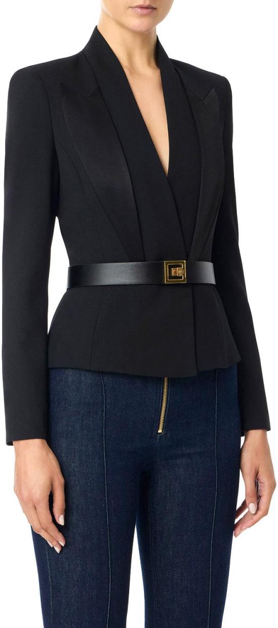 25FW 엘리자베타프랜치 자켓 GI17356E2110 BLACK - ELISABETTA FRANCHI