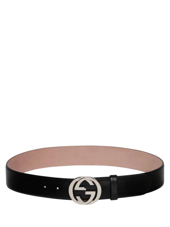 26SS 구찌 가죽 벨트 863302 CVE0W1000 Black