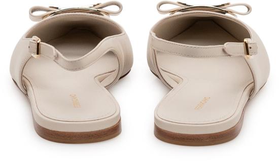 26SS 살바토레 페라가모 플랫 슈즈 01K914790607 WHITE - SALVATORE FERRAGAMO