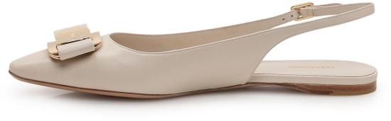 26SS 살바토레 페라가모 플랫 슈즈 01K914790607 WHITE - SALVATORE FERRAGAMO