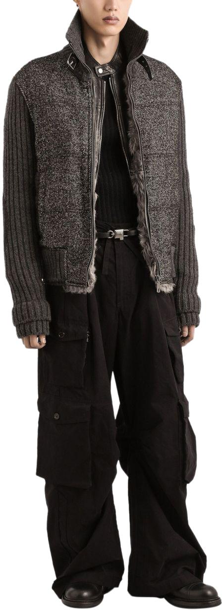 25FW 돌체앤가바나 페일 카고 팬츠 GP15UTHUMS8N0000 BLACK - DOLCE & GABBANA