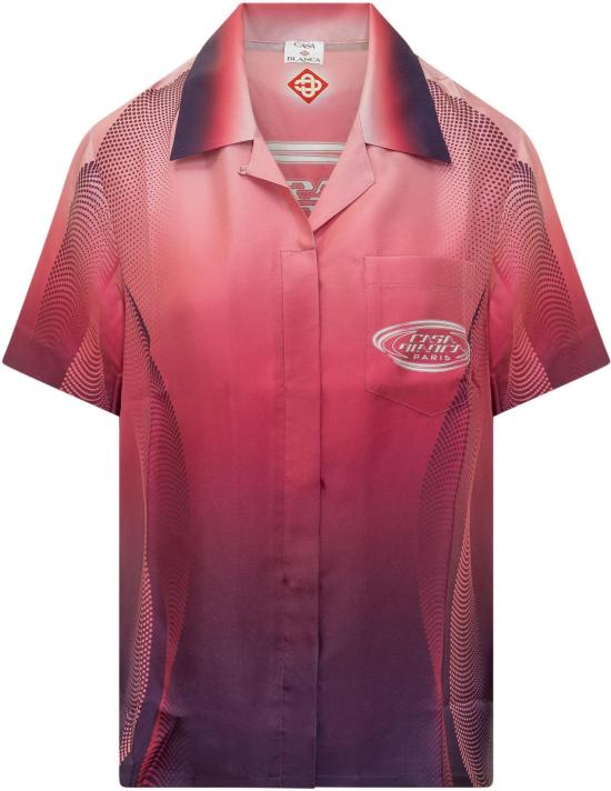 26SS 카사블랑카 셔츠 WSS26SH20002 PINK