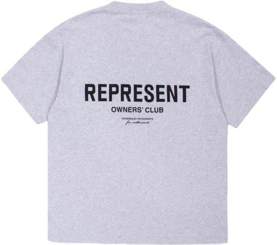 25FW 리프레젠트 반팔 티셔츠 OCM41114 GREY - REPRESENT