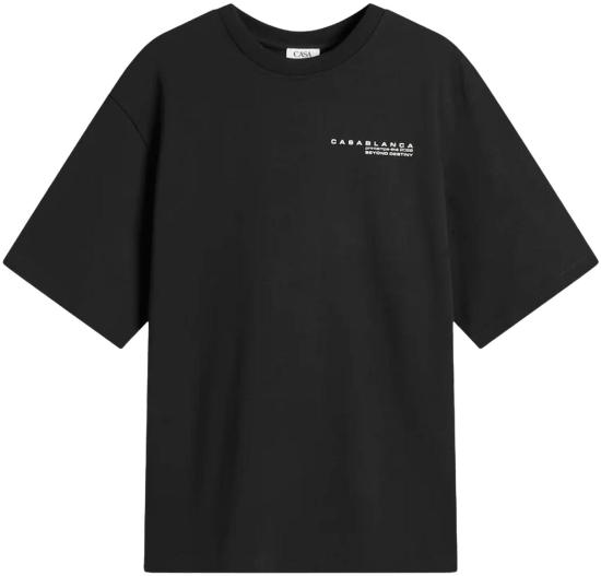 26SS 카사블랑카 탑 MSP26JTS04406 BLACK