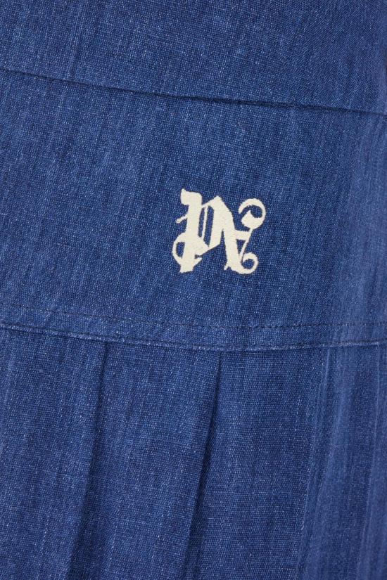  팜앤젤스 데님 스커트 PWCC070S24FAB0024903 BLUE - PALM ANGELS