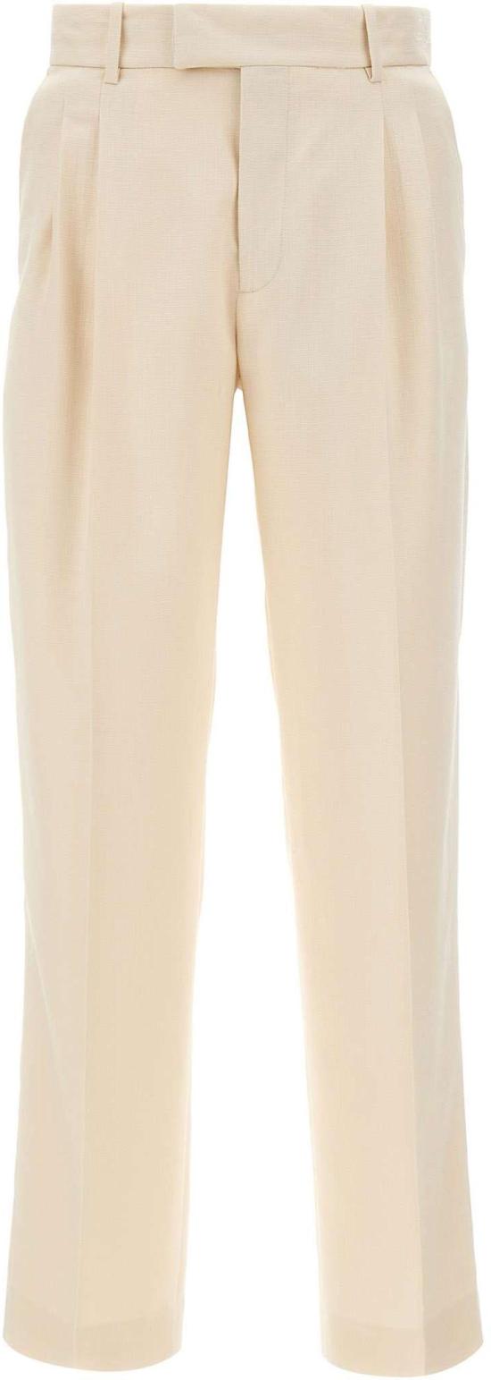 26SS 드롤드무슈 스트레이트 팬츠 BP165VI029OW WHITE