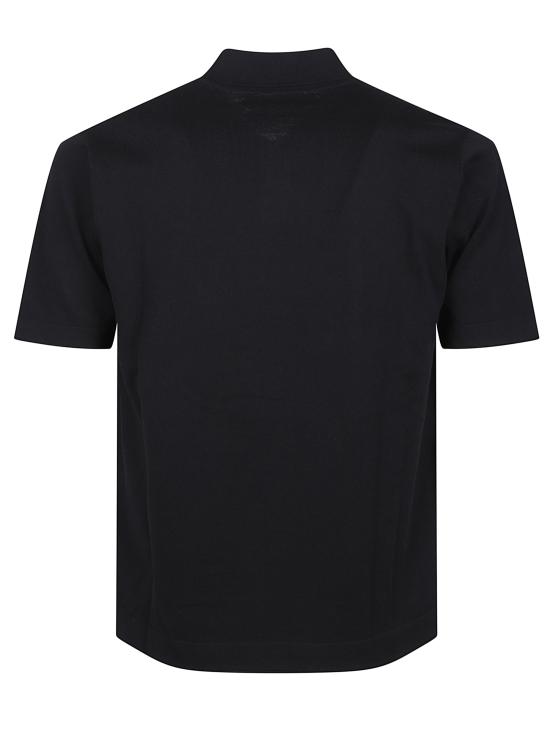 26SS 마시모 오스티 스튜디오 반팔 티셔츠 20MMKN107A 110683A888 Blue - MASSIMO OSTI STUDIO