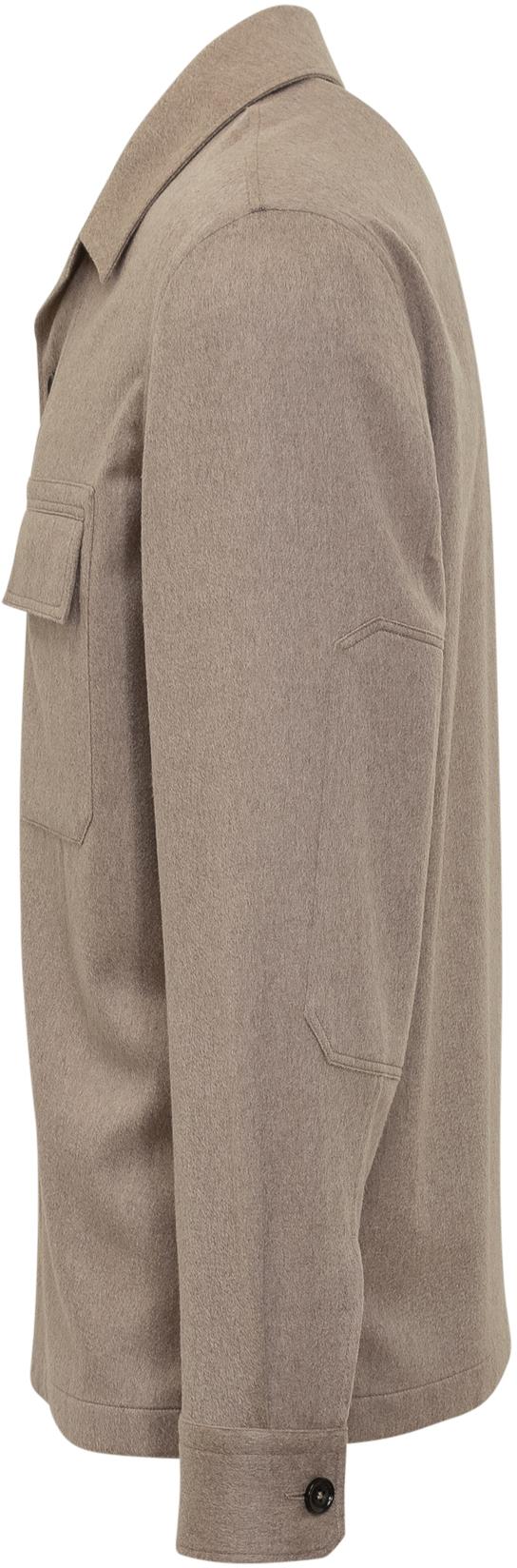 25FW 에르메네질도제냐 긴팔 셔츠 UGV46A2SOT6B262 BEIGE - ERMENEGILDO ZEGNA