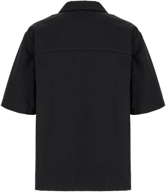 25FW 구찌 코튼 데님 자카드 셔츠 832581XDDCG1000 BLACK - GUCCI