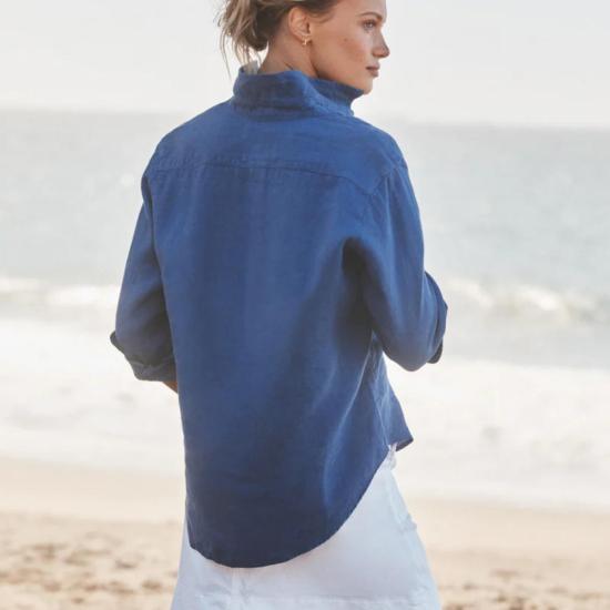  프랭크 앤 에일린 셔츠 프랭크 앤 엘린 엘린 릴렉스 버튼업 셔츠 - FRANK & EILEEN