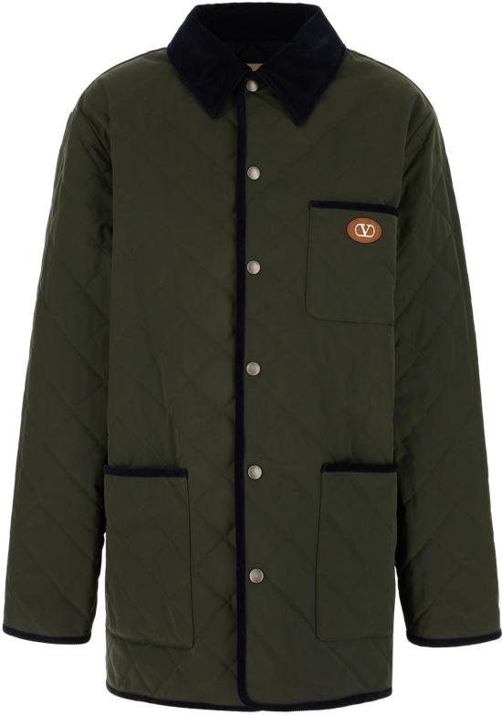 25FW 발렌티노 가라바니 코트 7V3CJK95CKVAPF GREEN