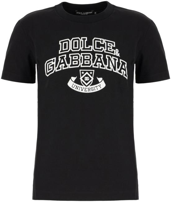 25FW 돌체앤가바나 반팔 티셔츠 F8V42ZGDDBCN0000 BLACK