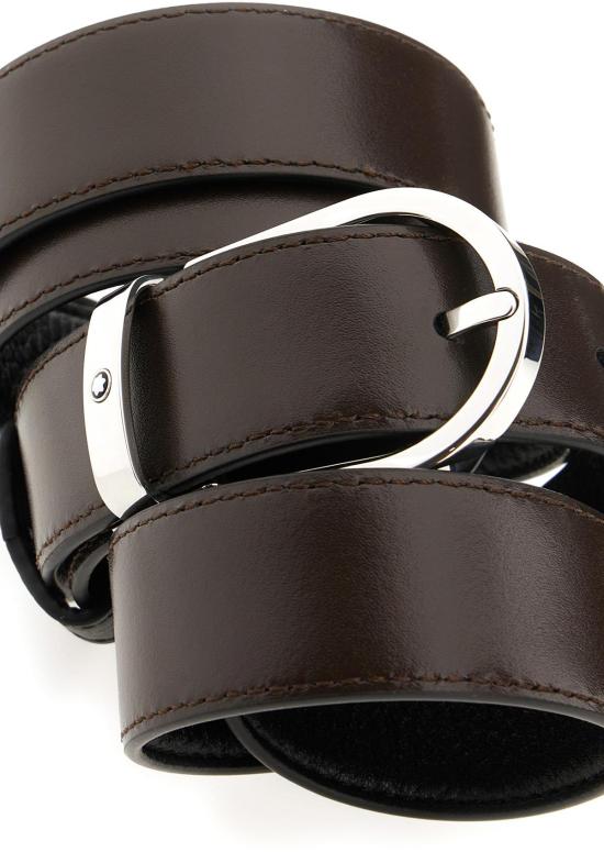 26SS 몽블랑 가죽 벨트 222151BLACKEBONY - MONTBLANC