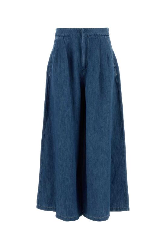 26SS 에스막스마라 데님 스커트 2619181013600 001 Blue