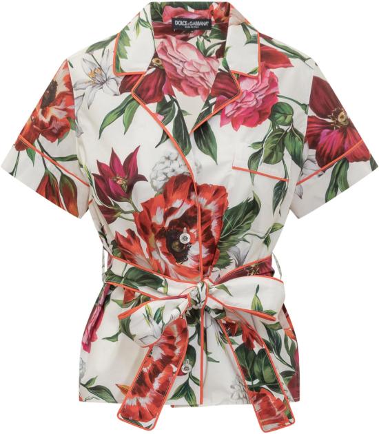 25FW 돌체앤가바나 블라우스 F5G67THS5TQHA5PB DIVERS