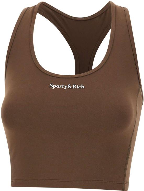 26SS 스포티앤리치 트레이닝 티셔츠 TO02366300BR27TOFFEE BROWN