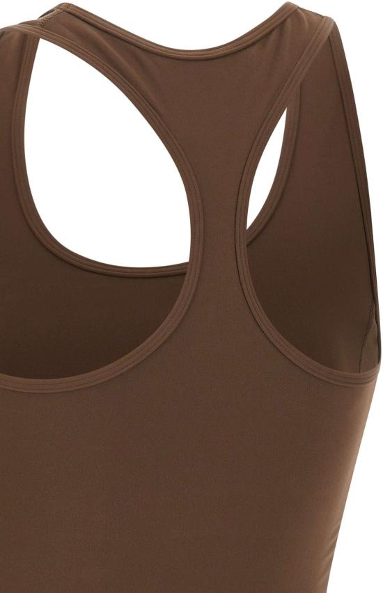 26SS 스포티앤리치 트레이닝 티셔츠 TO02366300BR27TOFFEE BROWN - SPORTY & RICH