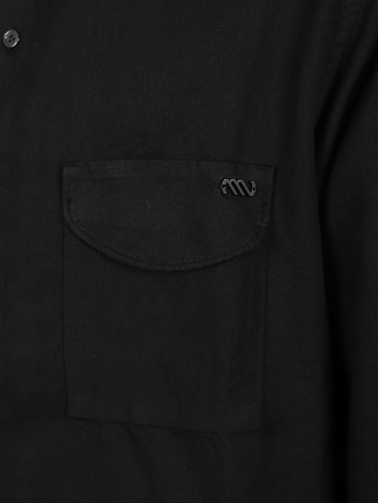 26SS MASSIMO OSTI STUDIO 긴팔 셔츠 20MMSH302A 110638O999 Black - MASSIMO OSTI STUDIO