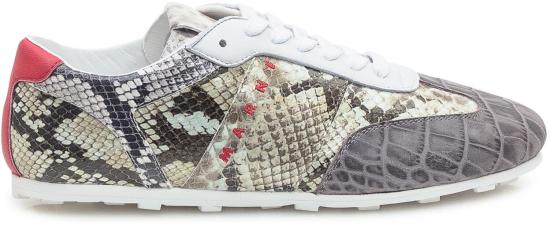 25FW 마르니 스니커즈 SNZW020400P9099ZP011 GREY