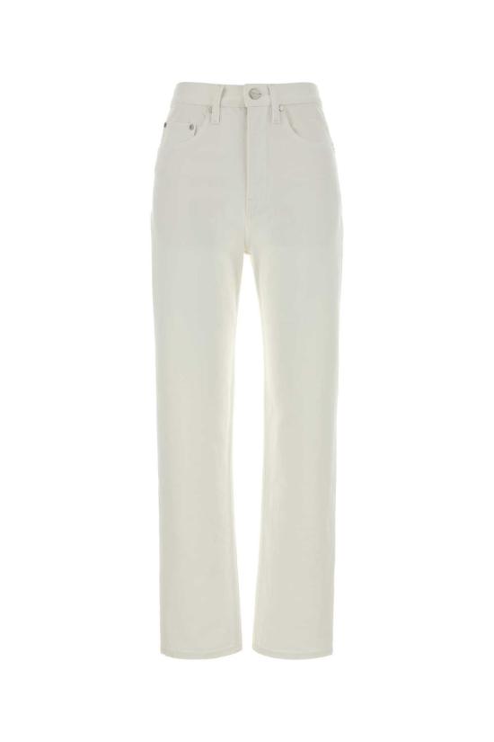 26SS 질샌더 데님 팬츠 J03KA0355J46463 102 White