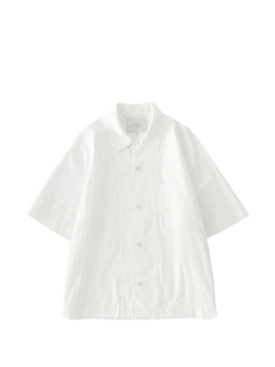 26SS 스튜디오 니콜슨 반팔 셔츠 AGIOSSNM1466 OPTICWHITE Bianco