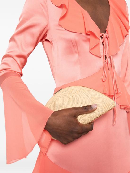 26SS 레 피유 드 에바 미디 원피스 6047 VI003001 Rosso - LES FILLES D'EVA