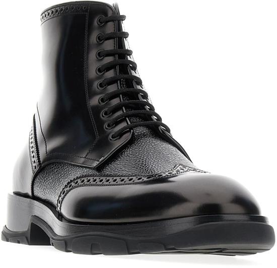  알렉산더 맥퀸 부츠 750389WIDW11000 BLACK - ALEXANDER MCQUEEN